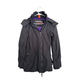 Superdry The Windmac Womens Medium - Grey and purple Japan - great jacket